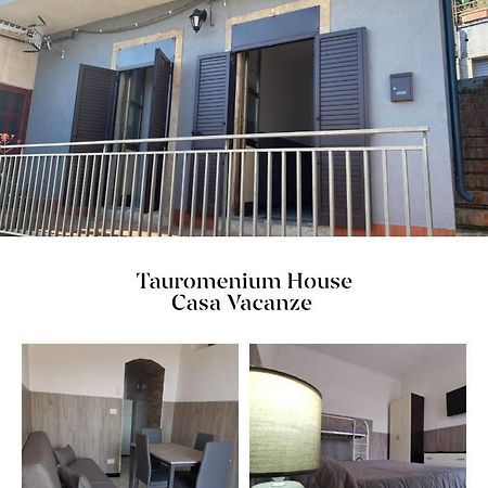 タオルミーナTauromenium Houseアパートメント エクステリア 写真