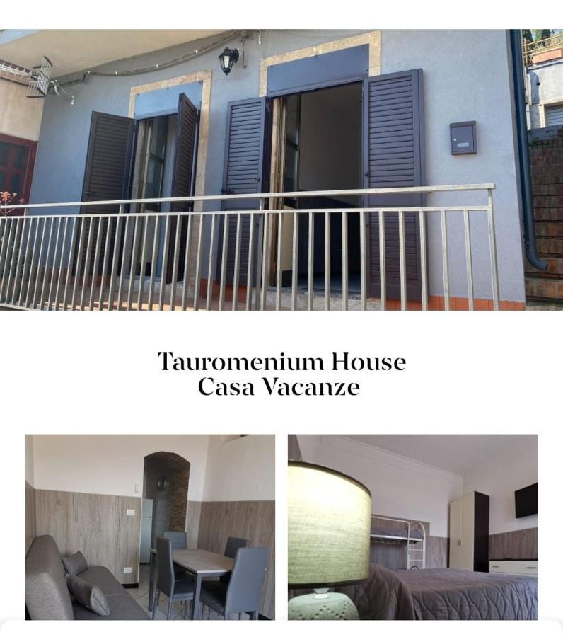 タオルミーナTauromenium Houseアパートメント エクステリア 写真